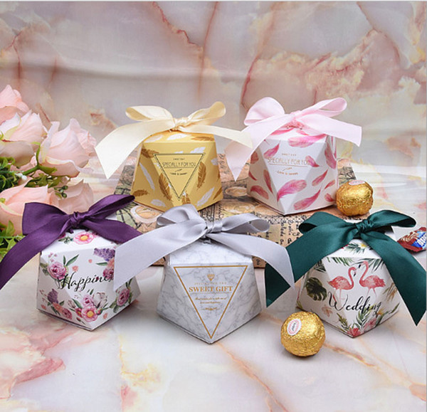 2018 Wedding Candy Box Wedding favors Decor Gift Bag Party Baby shower birthday Favors