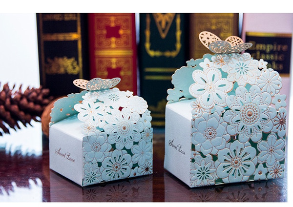 gift boxes favor boxes candy boxes wedding favor gift candy box hollow butterfly gift box party