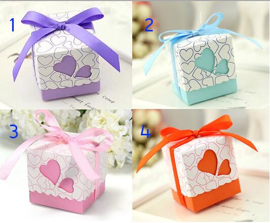 NEW candy box Hollow out love pearl paper candy box Wedding Bridal Favors Candy Party Boxes Favor AT03