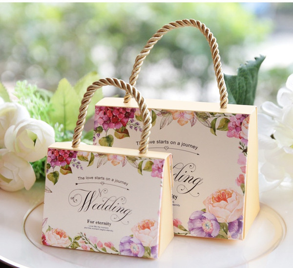 Wedding Candy Bag Wedding Boxes Gift box DIY Chocolate Boxes Favor Holders Wedding Party Favor Decor New Arrival