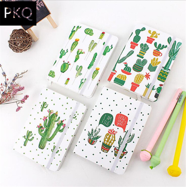 A5 A6 A7 Cactus Guest book notebook Office student stationery Birthday gift mini notebook school supply vocabulary writing