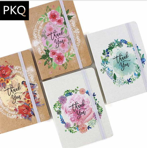 A7 mini notebook school supply vocabulary writing Cute Notebook 4 Styles Pocket Book Guest Book Weekly Planner Accessories