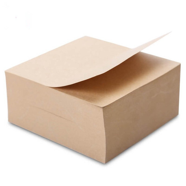 2000pc/lot Kraft paper Super cute notes, Highly viscous fluorescent plan,30 sheets sticker memo pad