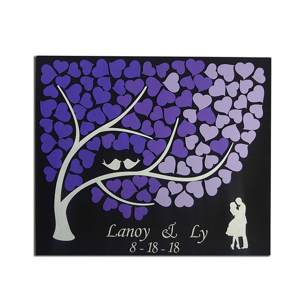 Custom Alternative Wedding Guestbooks ,Personalized Guest Book Tree With Couple Names, 3D Wedding Guest Book Tree Of Life Ideas