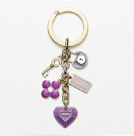 New Luxury High Quality Key Ring Key chain Rings Advertising Promotion gift Cheap key chain 20PCS/Lot Fashion 0135