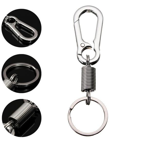 Wedding Gift Keyring EDC Tool Zinc Alloy Keychain Spring Belt Bag Clip Carabiner Buckle Keyring Wedding Gifts X242