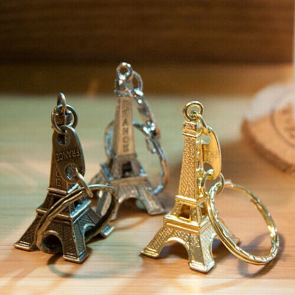 Rutsic Wedding Paris Eiffel Tower Keychains baby shower Souvenir wedding gifts for guests Vintage Decoracao Casamento