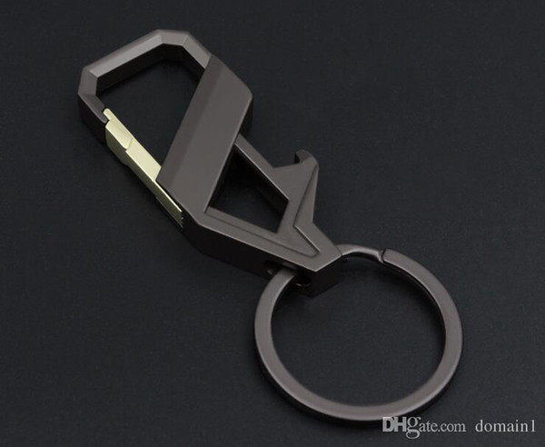 Creative Design Luxury Keychain For Women Man Bottle Opener High Quality Brand Car Key Chain Metal Key Ring Birthday Gifts Key Holder
