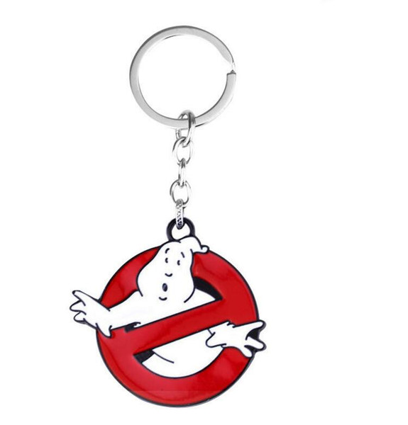 2017 New Fashion alloy Ghostbusters key chain Euro-American car key chain Birthday Gift For Man Women YCK28