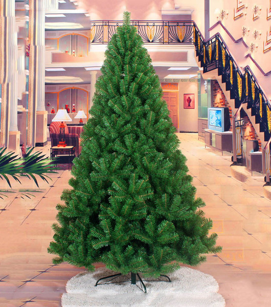 45-300CM Plus Size Christmas Tree Artificial Encryption Simulation Cedar Reinforced New Xmas Decoration Tress For Gifts Party Custom Made