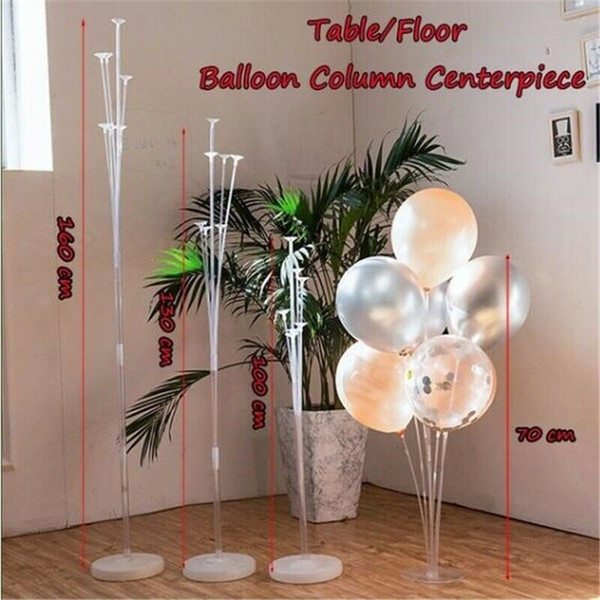 Balloon Column Stand Kit Wedding Decor Base Tube Display Baby Shower birthday decoration princess party birthday decorations rose gold