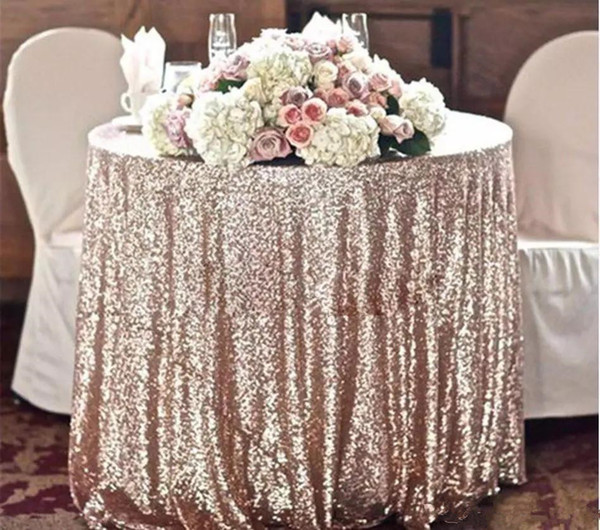 beautiful Table cloth Square Table Cover long for Wedding Party Decoration Tables sequins Table Clothing Wedding Tablecloth Home Textile