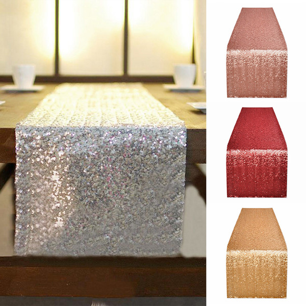 Table cloth Square Table Cover long for Wedding Party Decoration Tables sequins Table Clothing Wedding Tablecloth Home Textile