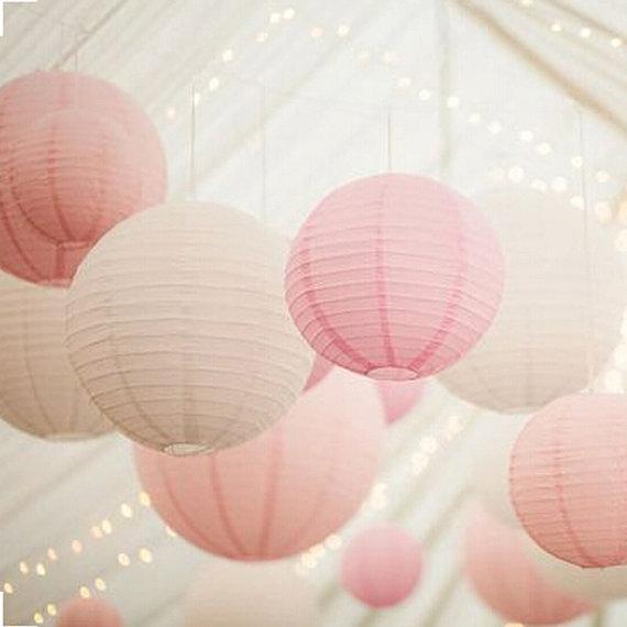 20cm (8 inches )Wedding Paper Lantern Lampshade Birthday Baby Shower Party Garden Home Decoration