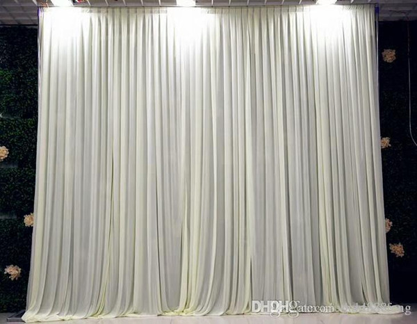 3m*3m backdrop for any color Party Curtain festival Celebration wedding Stage Performance Background Drape Drape Wall valane backcloth