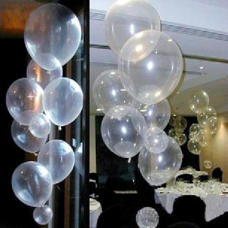 100PCS Clear Latex Pearl Balloons Transparent Round Balloon Party Wedding Birthday Anniversary Decor 12 inch new