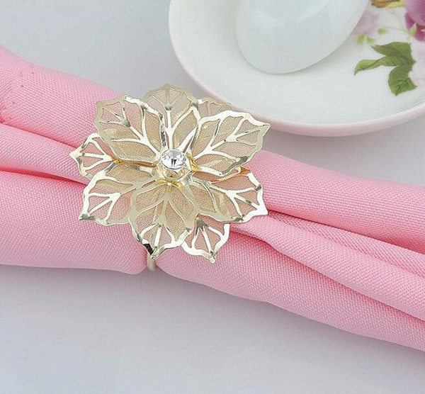 Exquisite high-end hotel restaurant dedicated napkin ring mouth cloth napkin ring