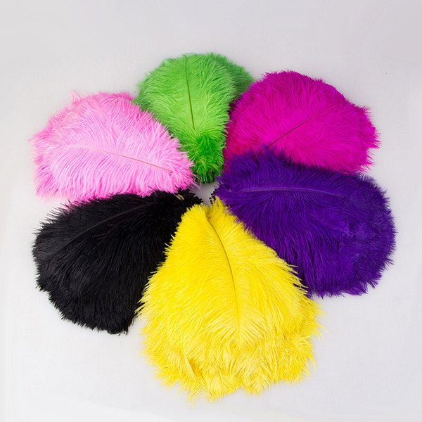 13colours DIY Ostrich Feathers Plume Centerpiece for Wedding Party Table Decoration Wedding Decorations 2015 hot selling 20-25CM