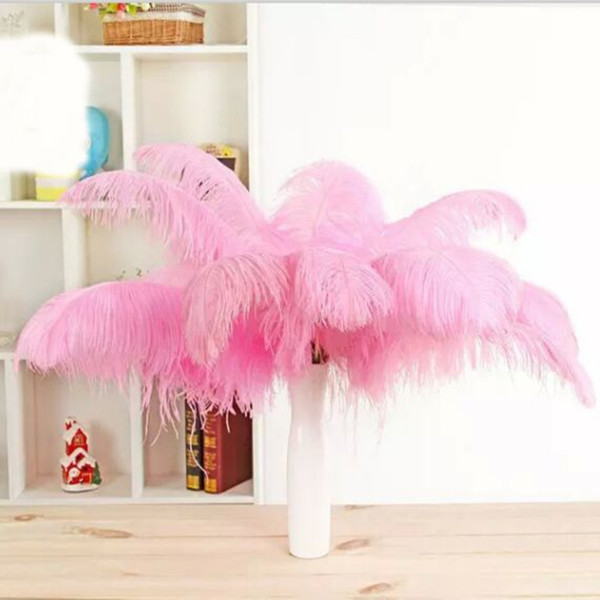 13colours DIY Ostrich Feathers Plume Centerpiece for Wedding Party Table Decoration Wedding Decorations 2015 hot selling 20-25CM