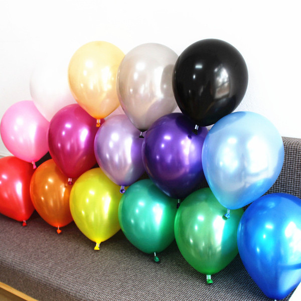 100pcs 10 Inch Balloon for Wedding adult Birthday baby shower Party Bridal Shower christmas new years eve Decoration