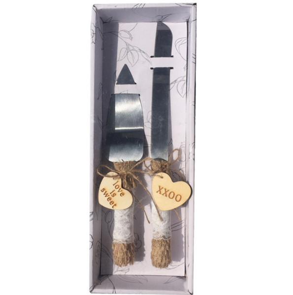 European Classic Cake Knife Shovel Wedding Cutlery Dinnerware Set Stainless Steel Cake Divider Turner Silverware Tableware