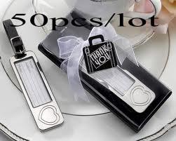50PCS/LOT Silver Heart luggage tag wedding favors in black gift box For wedding Gifts and airplane name tag and Party Favors Free 