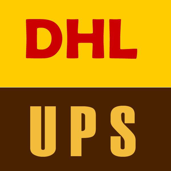 postage DHL OR UPS
