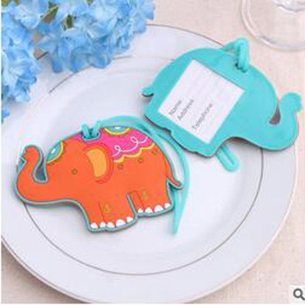 Lucky Elephant Luggage Tag Wedding Favor Gifts Wedding Baby Shower Favor for Wedding Gifts Party Favors Supplies Free Shipping