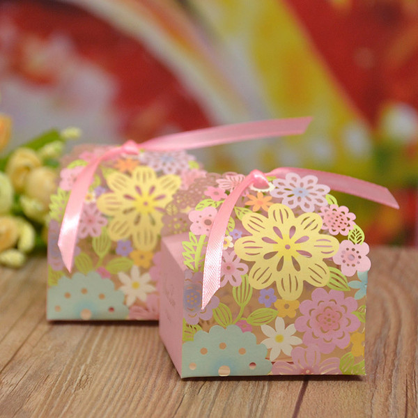 wedding favors guest gifts gift boxes wedding favors gift boxes candy boxes wedding gifts for guests colorful hollow flowers box