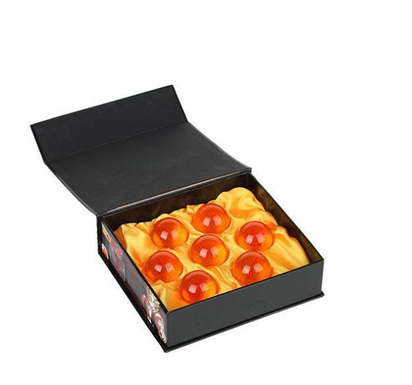 Free shipping hot 4cm star Dragonball 7 of 7 crystal ball the ball Dragon Ball Z complete new set of 50 box set