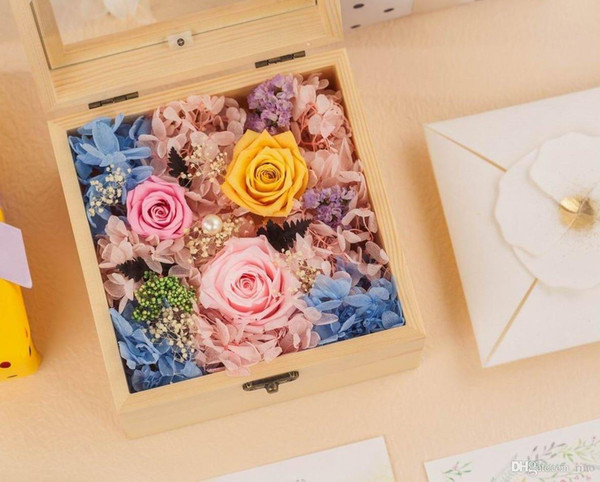 Artificial Silk Flowers Wedding Favors Gifts Flowers Decoration Mother's Day Father's Day Birthday Valentine's Gifts Items Wi