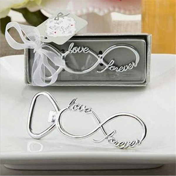 20Pcs Love Forever Bottle Opener Wedding Favors And Gifts Wedding Gifts For Guests Wedding Souvenirs Party Supplies