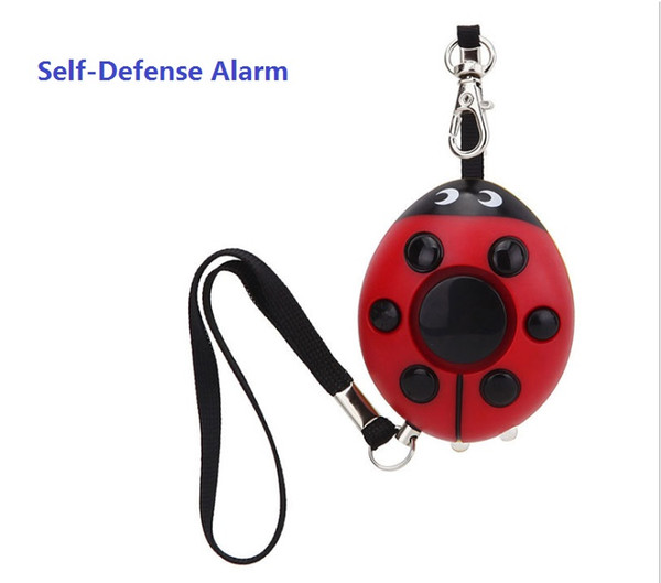 New Beatle Guardian alarm Self Defense Girl Women Security Protect Alert Personal Safety Scream Loud Keychain Alarm on hot selling