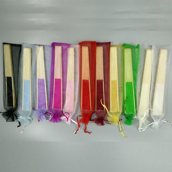 personalized paper folding hand fans wedding favors gifts bridal shower giveaways Free 50pcs lot wholesales