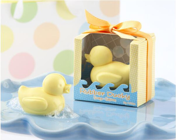 Baby Shower Favors Gifts Set of 25 Rubber Ducky Soap Kids Favors for Baby Birthday Party Guests