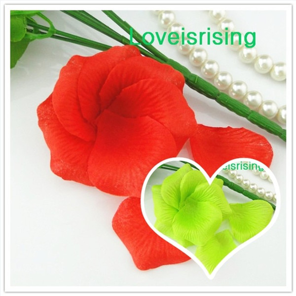 5 packs(720pcs) Red Non-Woven Fabric Artificial Rose Flower Petal For Wedding Party Favor Decor-Free Shipping