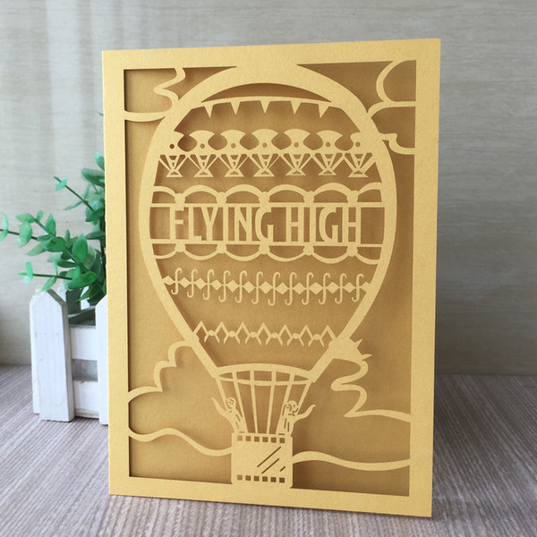 25PCS /lot Flying High Decoration With Invitation Card Apply To Wedding Engagement Marriage Graduation Ceremony Gifts