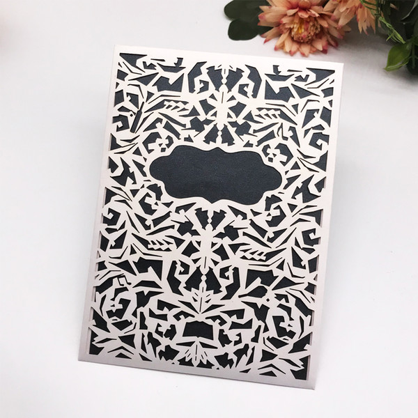 Sculpture Hero Pattern Design Wedding Invitation Cards Grand Events Business Cartoon theme Birthday Party Hollow Invitation Cards