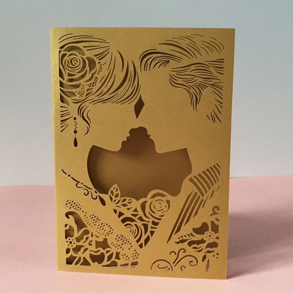 Sculpture Love Valentine's Wedding Invitation Cards Engagements Celebration Graduation Birthday Fancy Dress Party Supplies Invitation Card