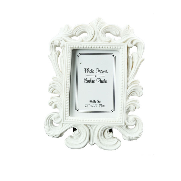 FEIS wholesale(white,black) Baroque photo picture frame Wedding Place Card Holder Engagement Favors Gift Party Accessory Decoration Supplies