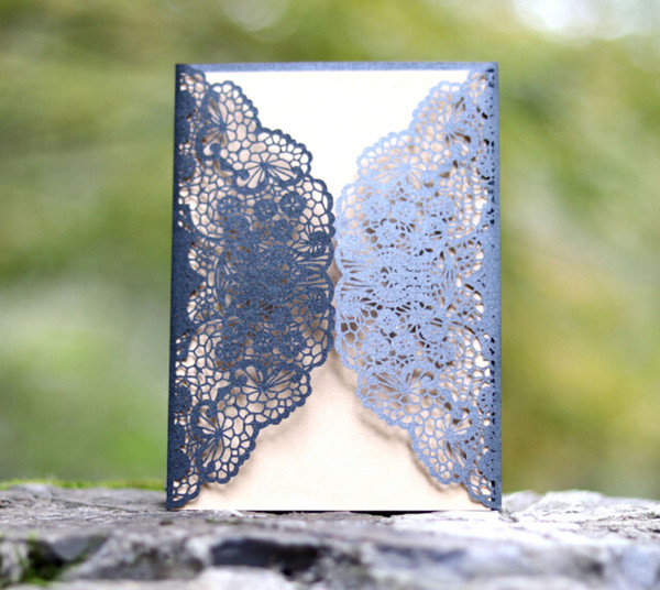 Wedding Invitation Birthday Invitation Card Rustic Wedding Supplies Vintage Luxurious Elegant Laser Cut 