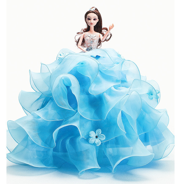 Cheap 45cm tall beautiful wedding dolls Wedding Party Gifts Wedding Supplies for birthday gift for girl