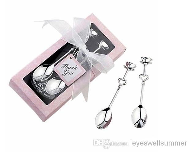 Heart Shaped Love coffee stainless steel tea measuring Spoon Wedding lover Favors gift