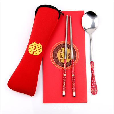 Festive tableware set gifts Wedding practical draw gifts Small portable