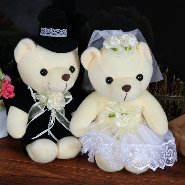 Wedding Party Gifts 2017 Hot Sale One Pair of Bear 2 Pieces Wedding Anniversary Party Gifts to Guests and Friends