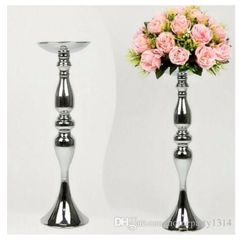 3 colors! Free 50cm height metal candle holder candle stand wedding centerpiece event road lead flower rack home decoration