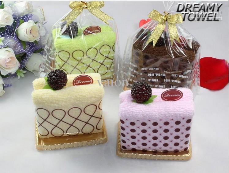 NEW Fashion CUTE wedding gift Christmas gift Christmas gift towels Wedding / Birthday gift cake towel 2587