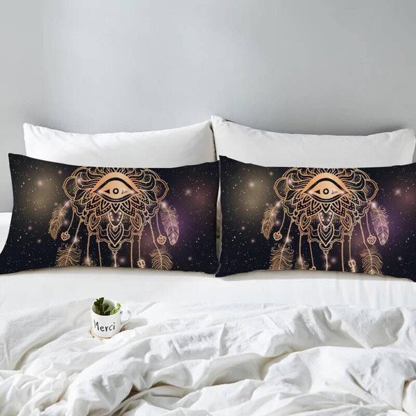 New Arrival Beddings pillowcase 50x75cm 50x90cm unique Hot Sale Catching Your Dream Whole Sale Wedding Supplies