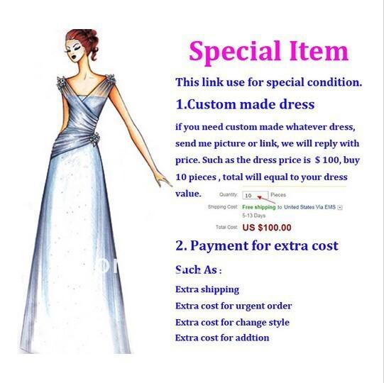 Additional Pay on Your Order Fast Fee Plus Size Extra Fee Fabric fee 2017 Fast Shipping Extra Money Custom Made Dresses