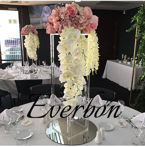 New acrylic crystal flower stand / acrylic flower vase centerpieces for birthday home event party decoration wedding